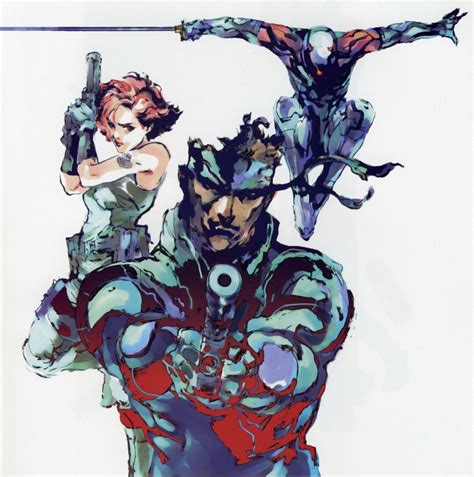 metal gear solid music box|yoji shinkawa metal gear art.